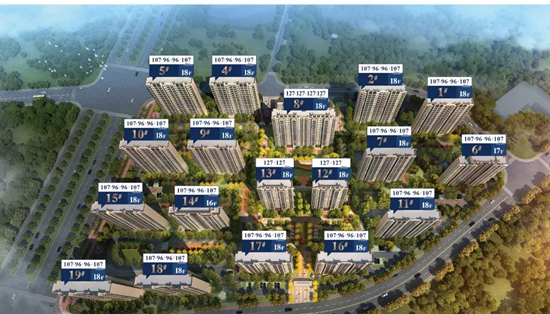 五礦大學(xué)城G82地塊定案名為“五礦瀾悅溪山”