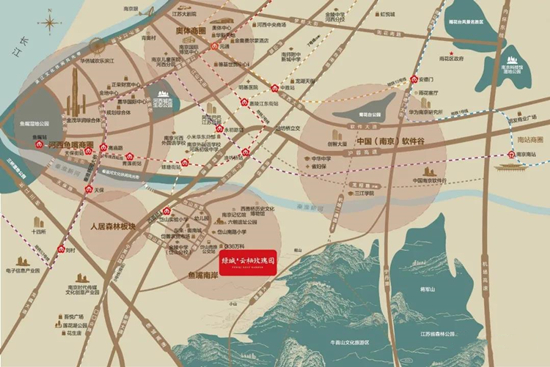 綠城云棲玫瑰園位置怎么樣?