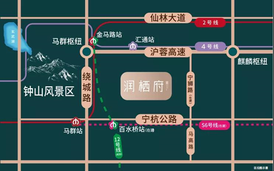 潤棲府位置怎么樣?潤棲府周邊配套