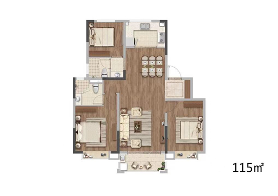 中建熙元府戶型怎么樣?中建熙元府戶型圖解析