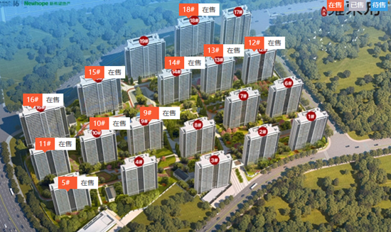 水沐雍榮府領(lǐng)取4號樓銷許，均價(jià)約32000元/㎡