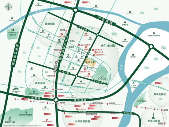 弘陽云玥美著位置怎么樣?弘陽云玥美著周邊規(guī)劃