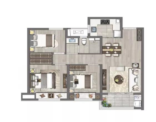 建發(fā)和章戶型怎么樣?建發(fā)和章戶型圖解析