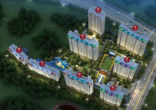 星葉瑜憬尚府領(lǐng)取3、4號(hào)樓銷許，均價(jià)36554元/㎡