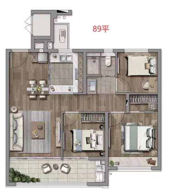 都會(huì)紫京兩款戶型圖已公開