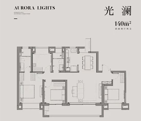 江心印有什么戶型?江心印戶型圖解析
