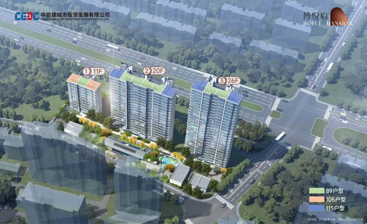 能建博悅府領(lǐng)取3號(hào)樓銷(xiāo)許，均價(jià)43622元/平