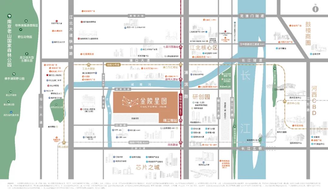 金陵星圖區(qū)位圖