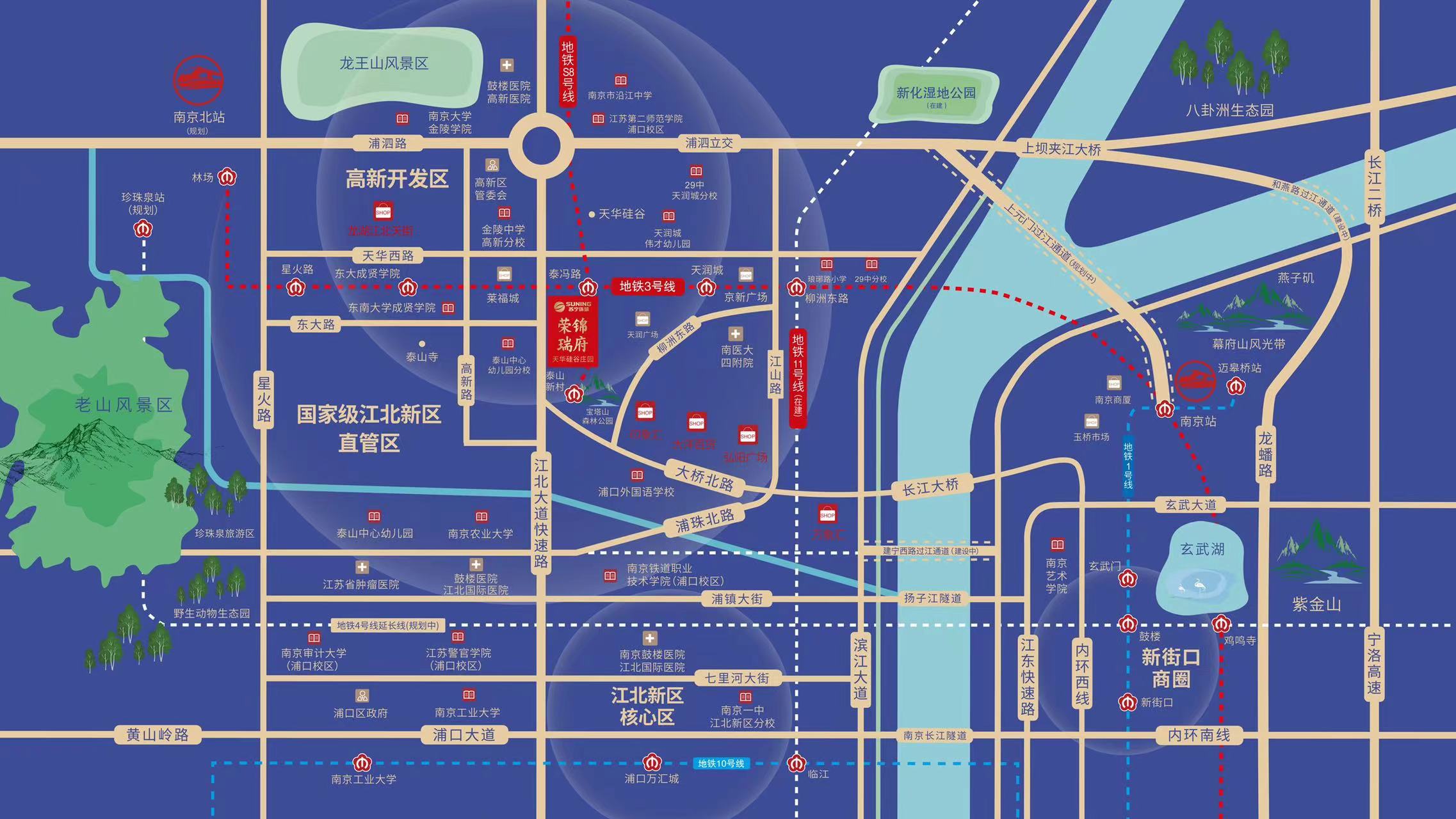 榮錦瑞府區(qū)位圖