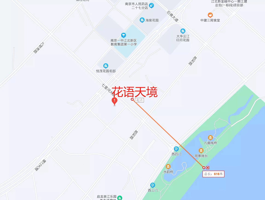 中國(guó)鐵建花語(yǔ)天境區(qū)位圖