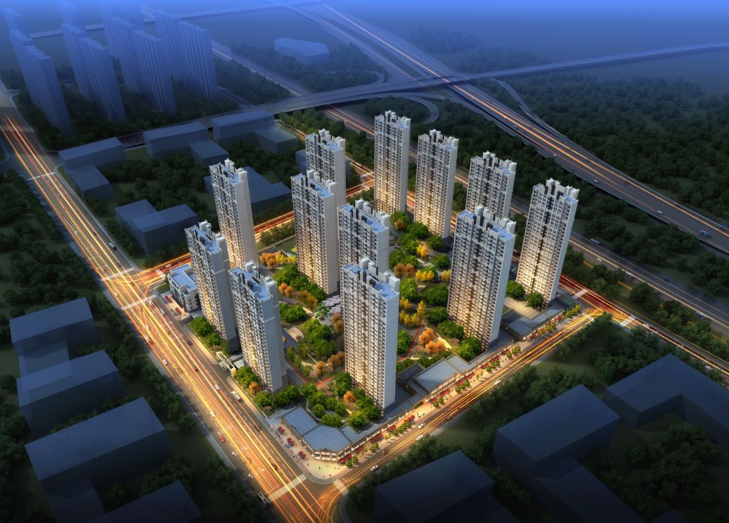 電建地產(chǎn)洺悅?cè)A府規(guī)劃圖