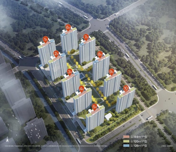 星葉燕尚玥府樓棟信息