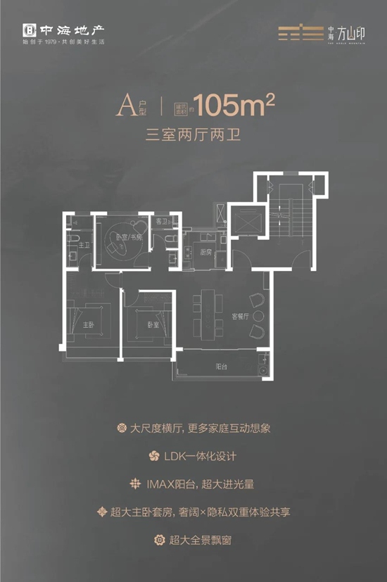 105㎡戶型圖