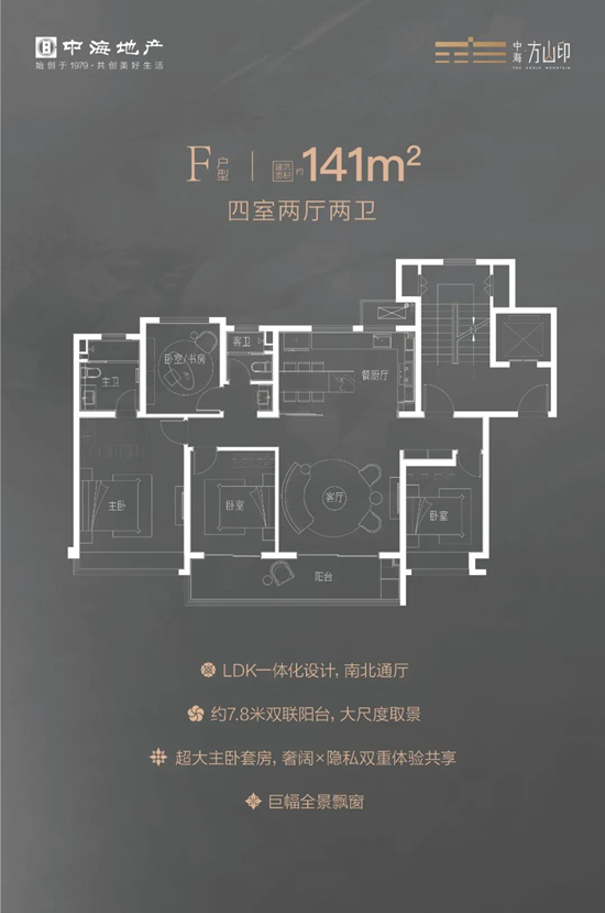 141㎡戶型圖