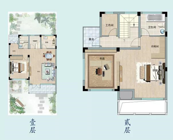135㎡戶型圖