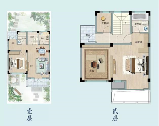 125㎡戶型圖