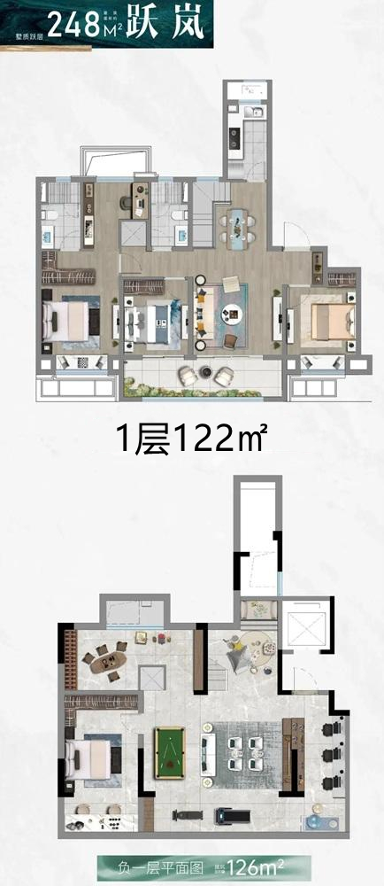 248㎡戶型圖