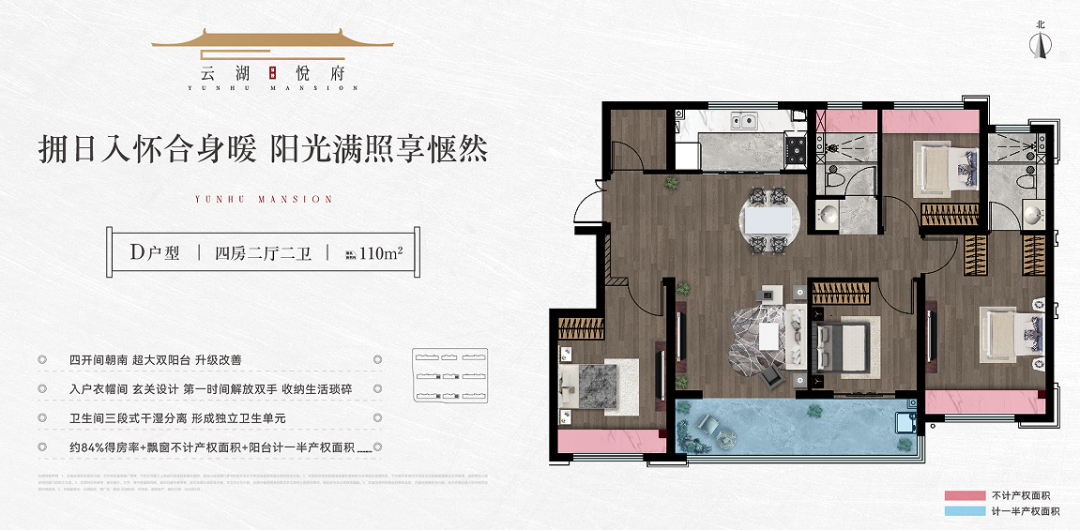 110㎡戶型圖