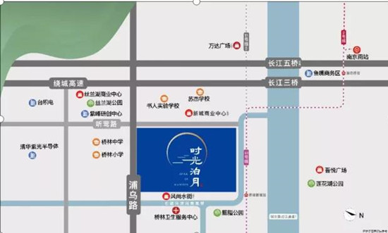 時光泊月區(qū)位圖