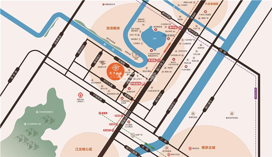 攬灣玖筑區(qū)位圖