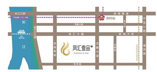 鳳匯壹品居區(qū)位圖