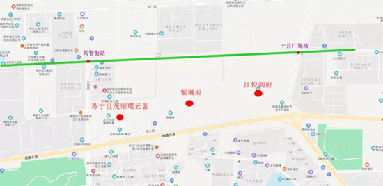 蘇寧世茂璀璨云著、江悅潤府、紫樾府綜合對比