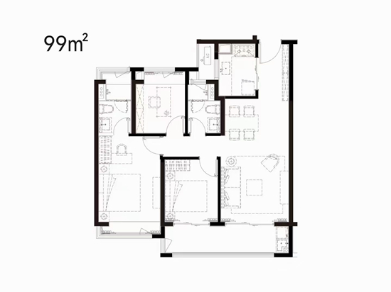 上宸云際公開城市展廳，戶型圖曝光!