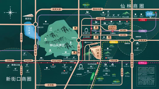 潤棲府區(qū)位圖