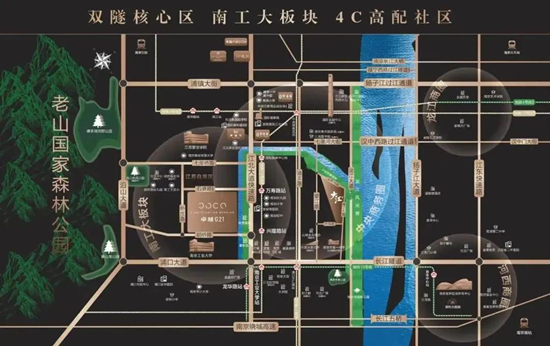卓越云曜區(qū)位圖