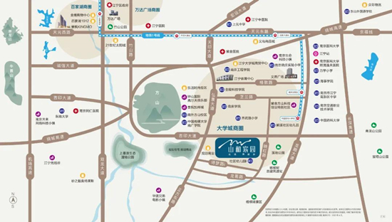 山和宸園位置在哪?山和宸園周邊規(guī)劃