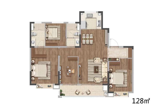 中建熙元府戶型怎么樣?中建熙元府戶型圖解析