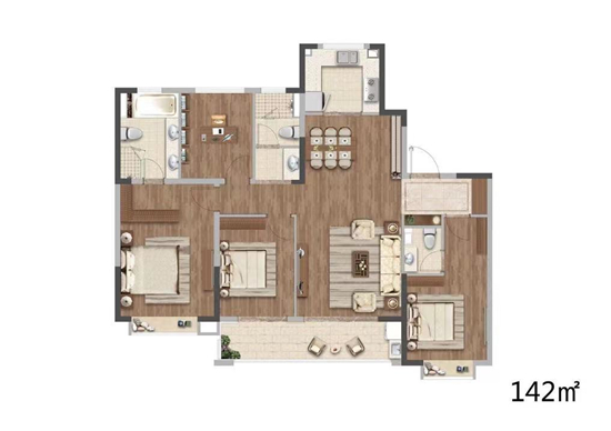 中建熙元府戶型怎么樣?中建熙元府戶型圖解析
