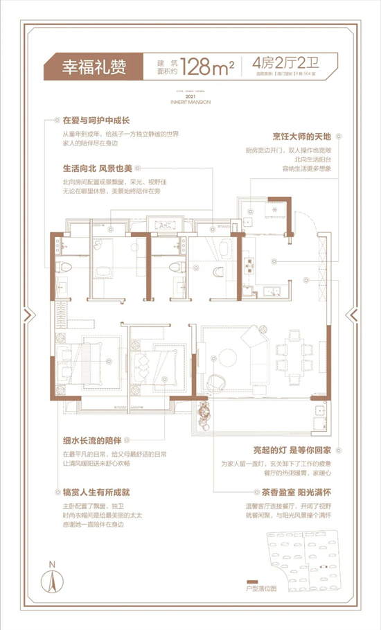 大華南門望府戶型怎么樣?大華南門望府戶型圖點評