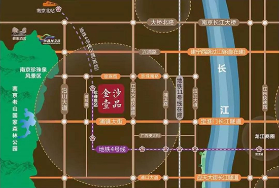 華昌金沙一品區(qū)位圖