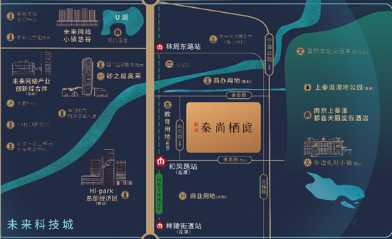 融信秦尚棲庭區(qū)位圖