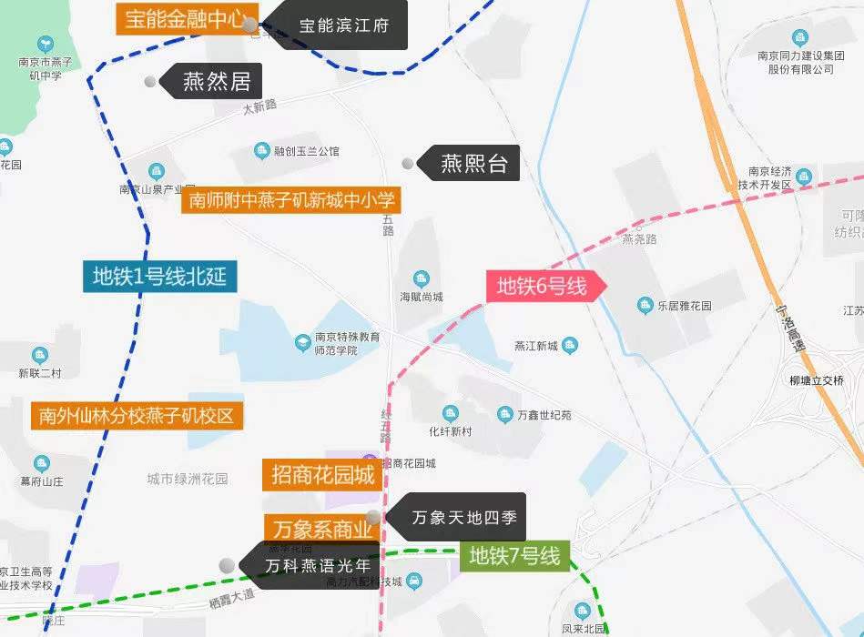 寶能濱江府區(qū)位圖