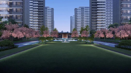 寶能濱江府實(shí)景圖