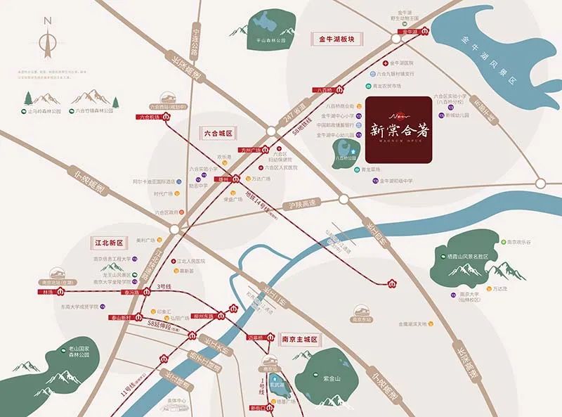 新棠合著區(qū)位圖