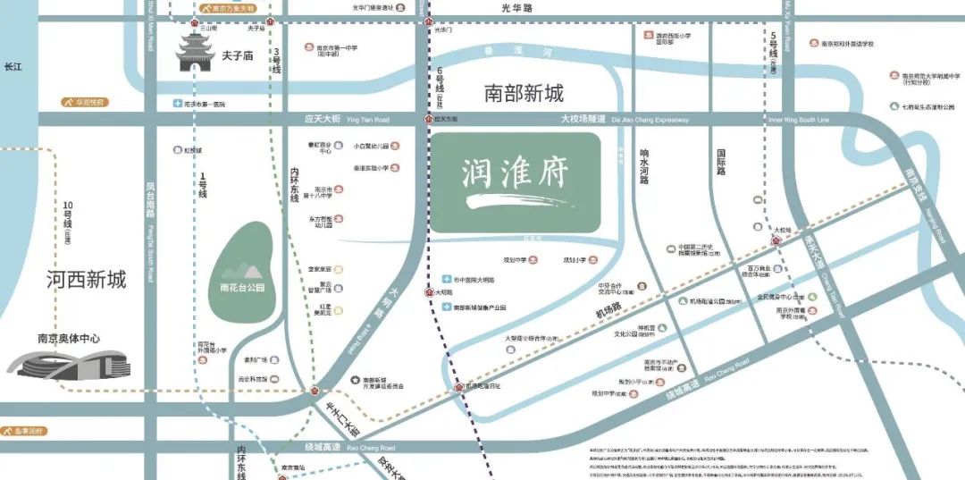華潤潤淮府區(qū)位圖