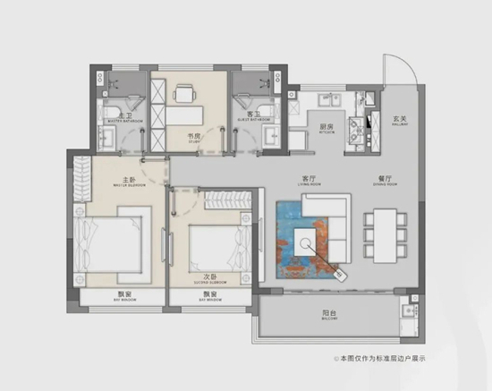 牡丹大觀天下建面約103㎡