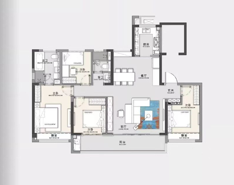 牡丹大觀天下建面約143㎡