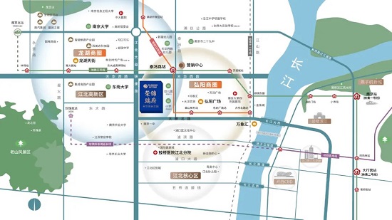 榮錦瑞府區(qū)位圖