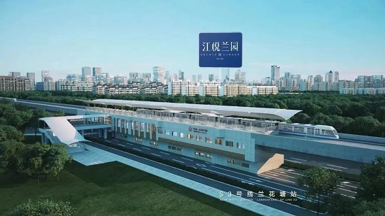 江悅蘭園的規(guī)劃圖