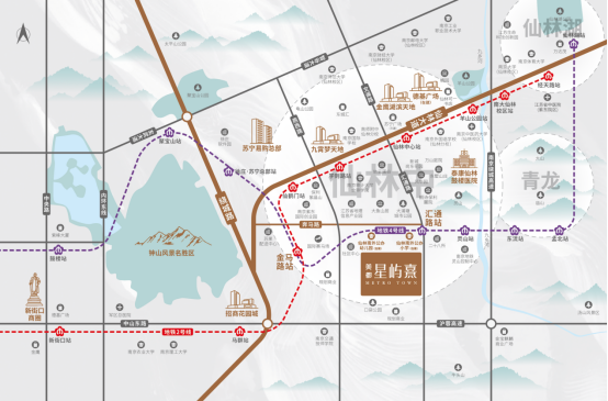 美都星嶼熹的區(qū)位圖