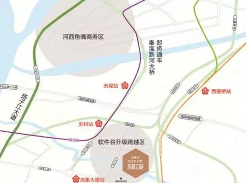 石林云城的交通圖