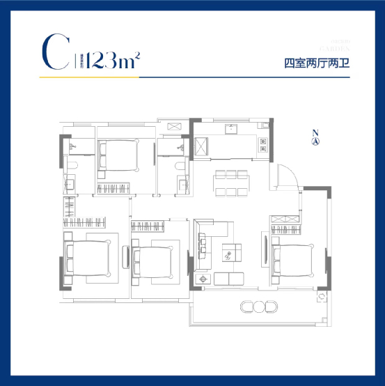 江悅蘭園的戶型圖