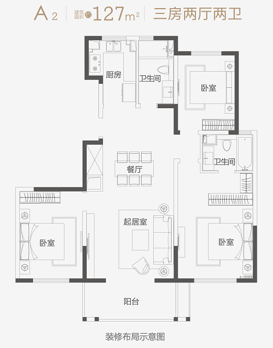 朗詩(shī)九龍熙岸的戶型圖