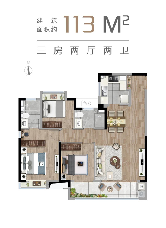 天萃的戶型圖