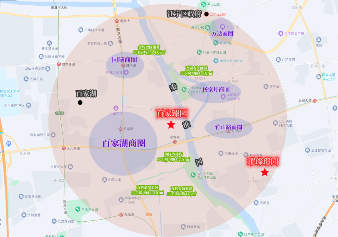 璀璨璟園區(qū)位圖