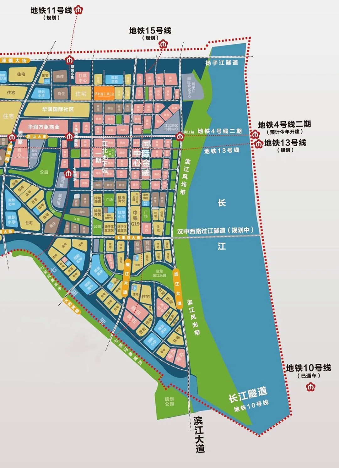 保利揚(yáng)子萃云臺的規(guī)劃圖